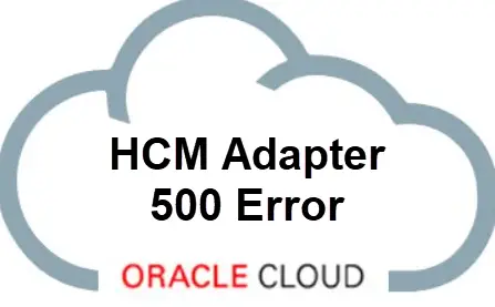 hcm-adapter-500-error