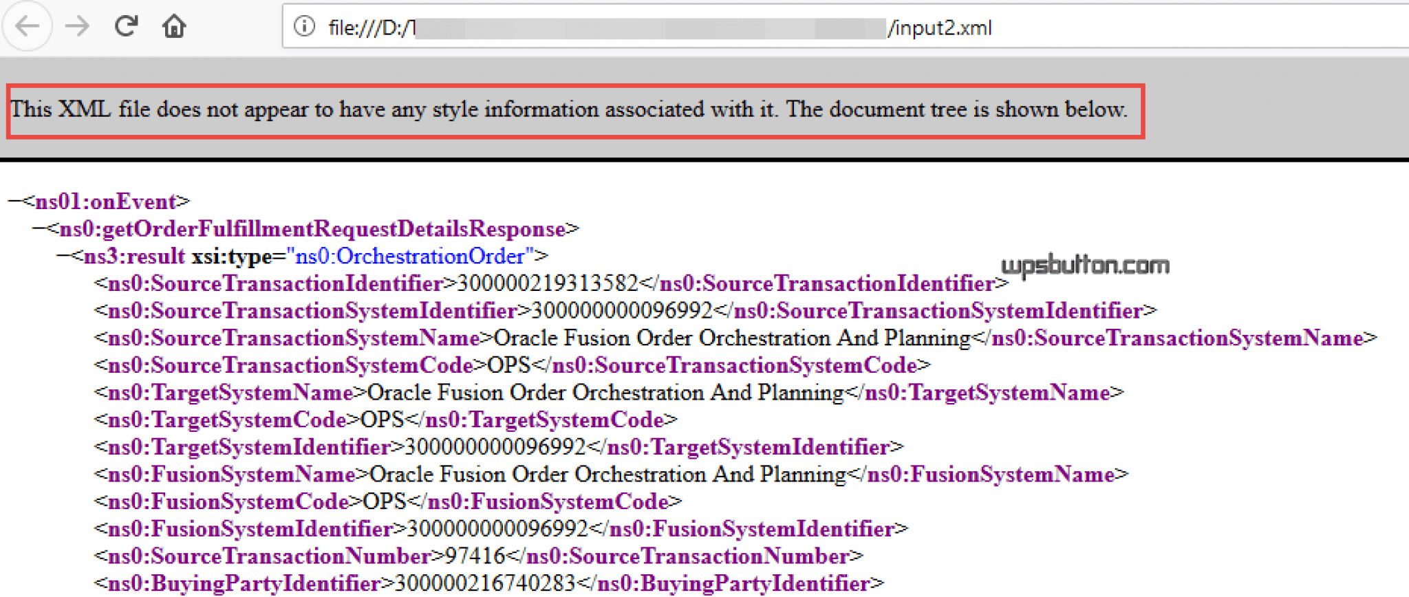 [Explained] This XML file does not appear to have any style information ...