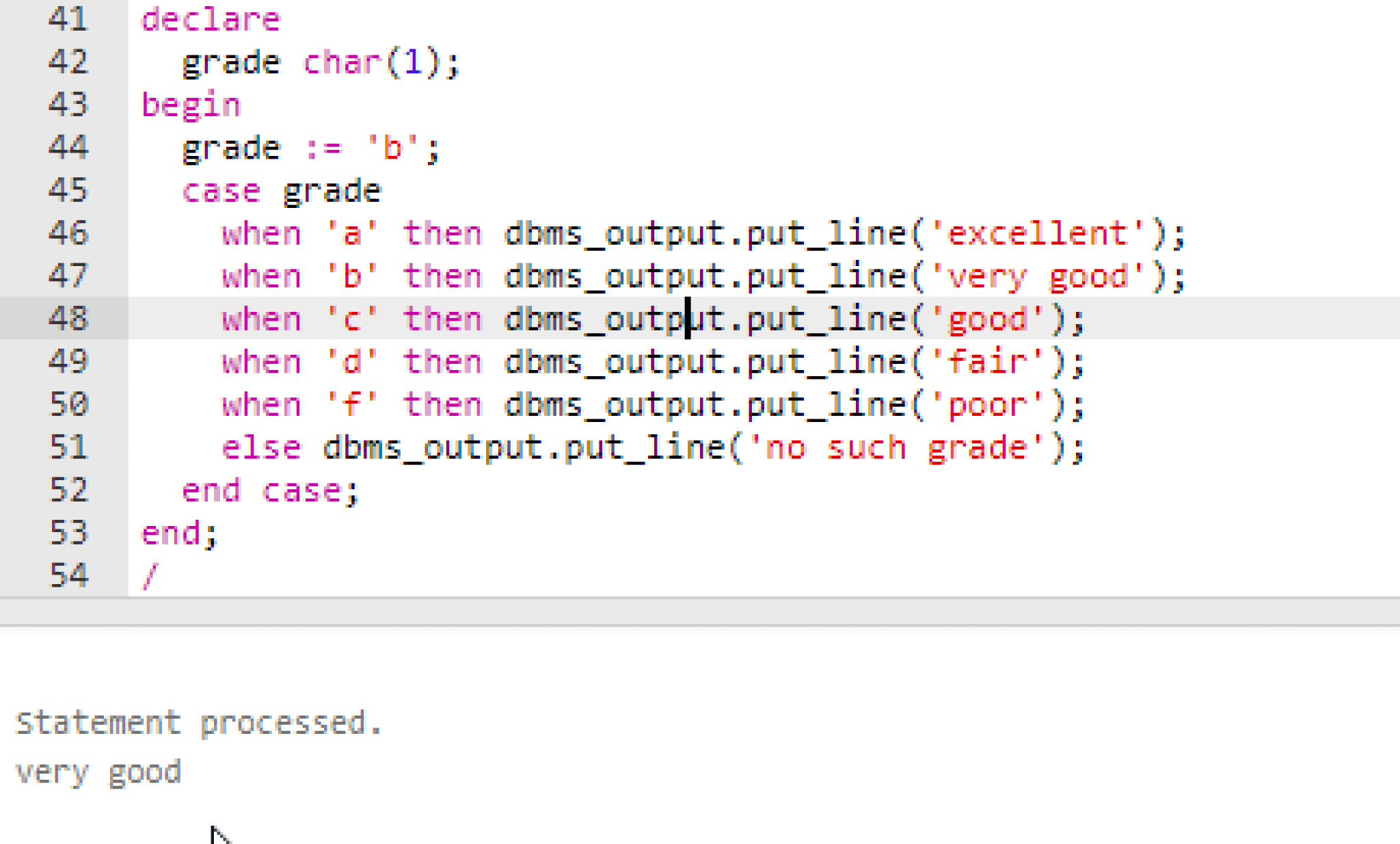 7 Key Difference between CASE and DECODE in Oracle | Cloud Technologies ...