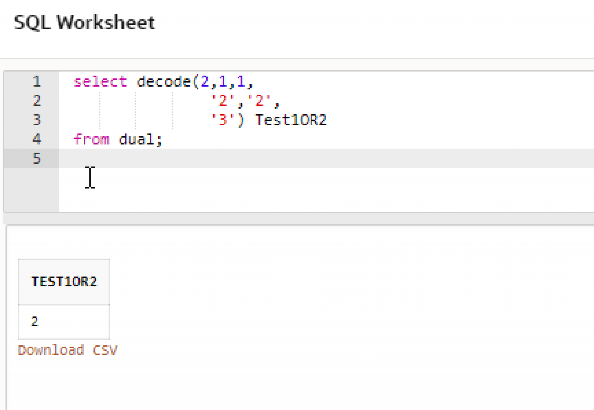 7 Key Difference between CASE and DECODE in Oracle | Cloud Technologies ...