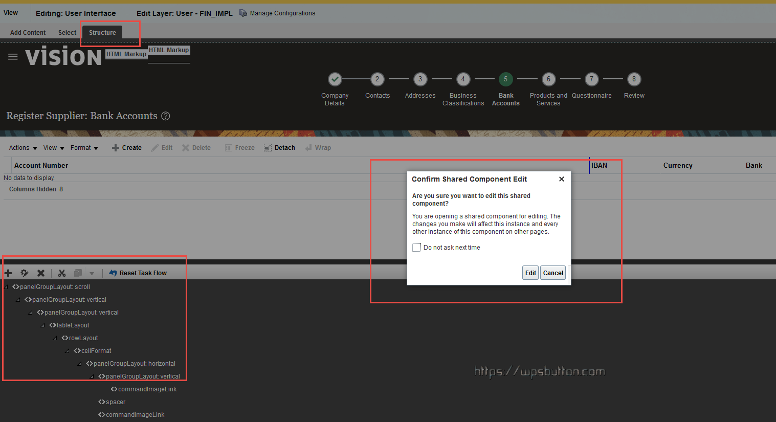 image 29 page customization in oracle fusion 8