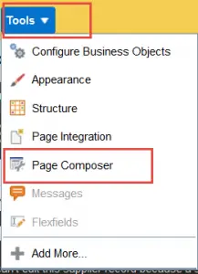 image 39 page customization in oracle fusion 3