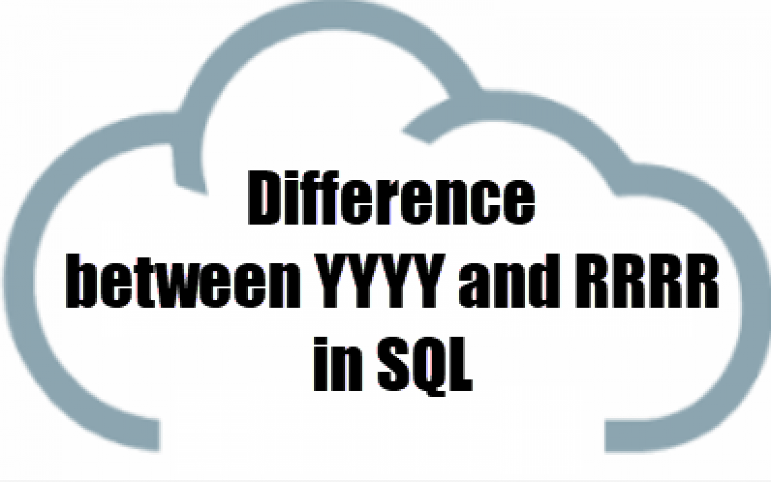 2 Key Difference Between YYYY And RRRR In Oracle SQL Cloud