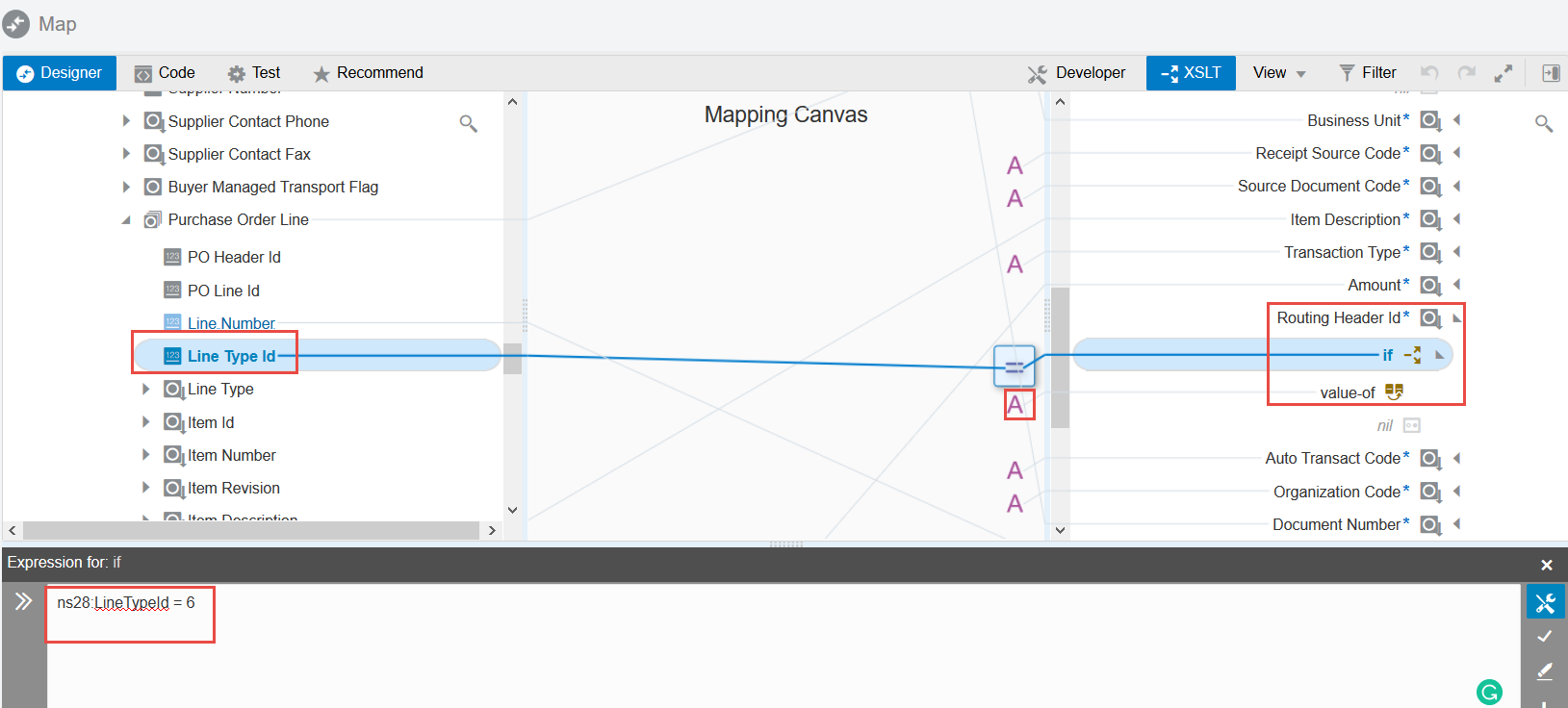 image Conditional Mapping in OIC 1