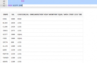 case in oracle