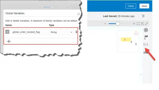 global variable in Oracle OIC