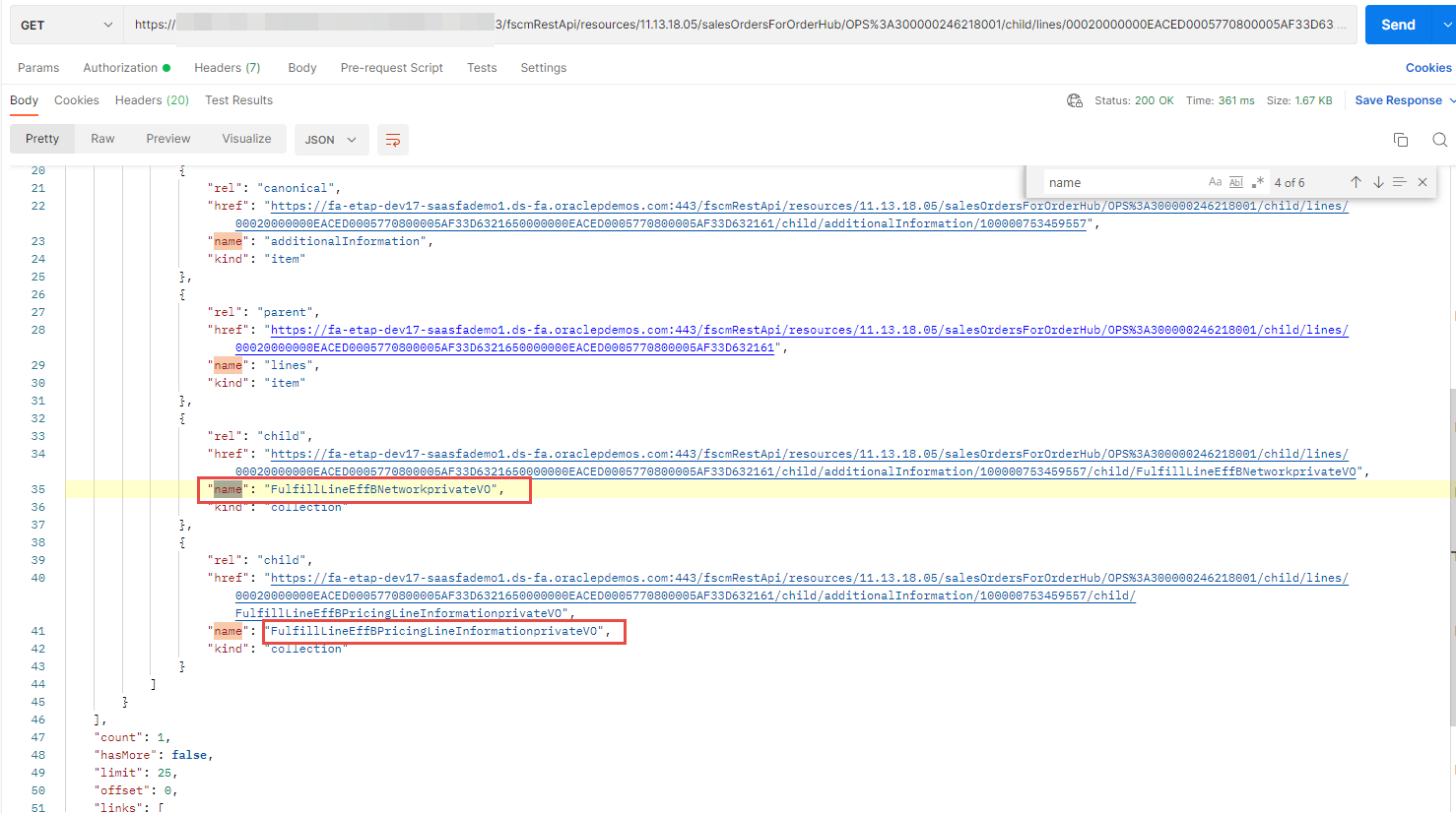 image 7 Update EFF DFF on Sales Order using Rest Api Oracle Fusion 5