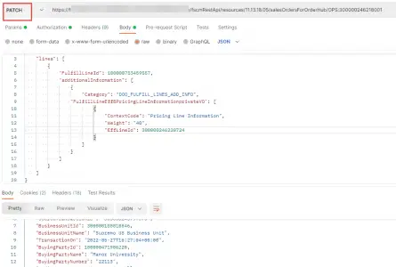 image 9 Update EFF DFF on Sales Order using Rest Api Oracle Fusion 7