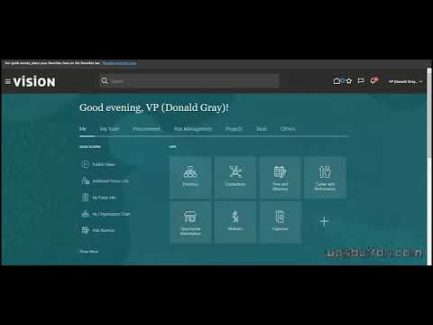 Create Expense Report with Projects Flow