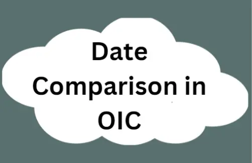 Date Comparison in OIC: Oracle