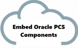 Embed Oracle PCS UI components in External Application