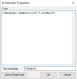 IF Condition in RTF template| BI Publisher if xdoxslt:get_variable