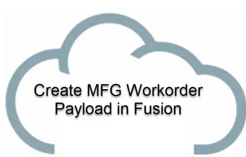 Oracle Cloud Apps Tech|SaaS PaaS| Cloud SecurityV2 11 Create WorkOrder Payload in Fusion