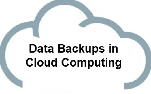 Data Backup in Cloud Computing